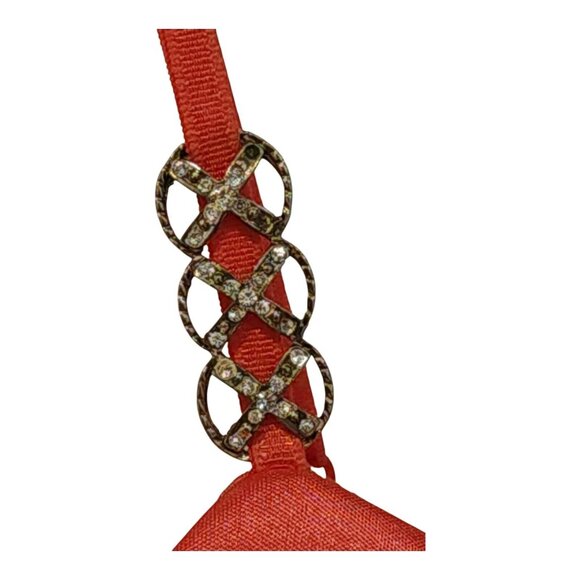 Junior's Appropriate Behavior Bubble Dress Pink Salmon Size Medium - Picture 12 of 16